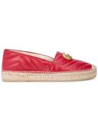 Gucci Double G Espadrilles - Red
