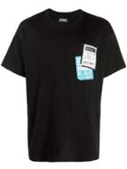 Represent Ticket Print T-shirt - Black