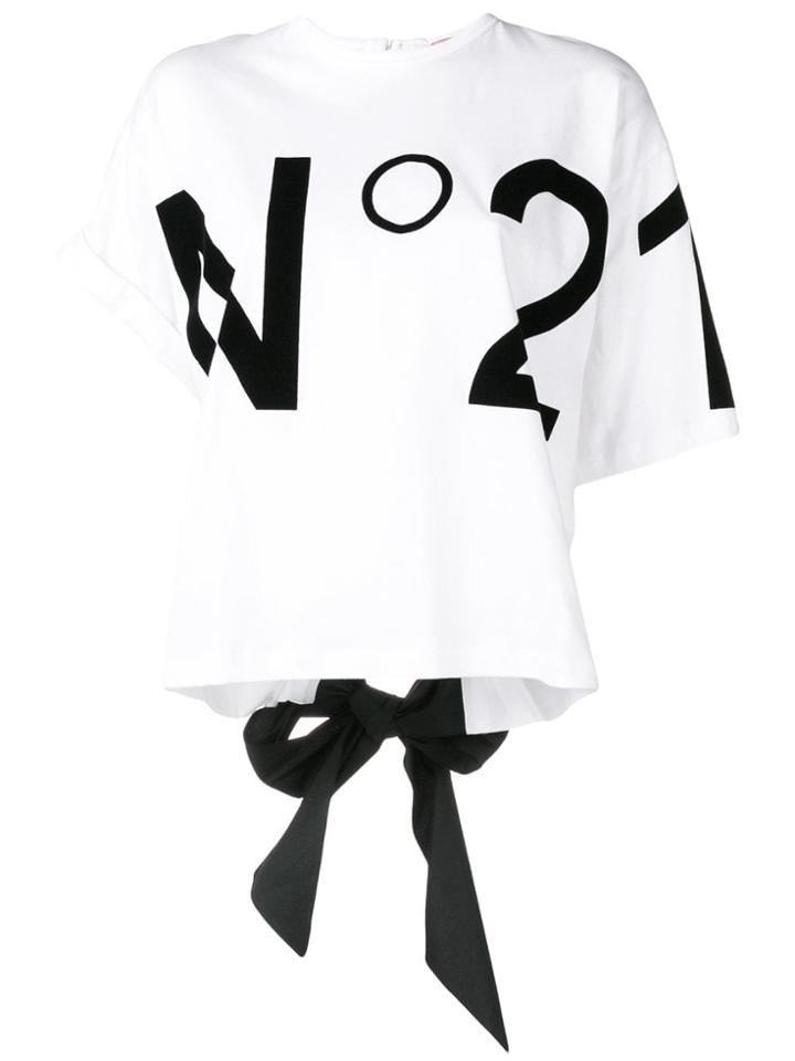 Nº21 Logo Print T-shirt - White