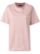 Throwback. Pink Logo T-shirt