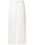 Erika Cavallini Cropped Trousers - White