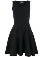 Dsquared2 - Flared Dress - Women - Silk/cotton - M, Black, Silk/cotton