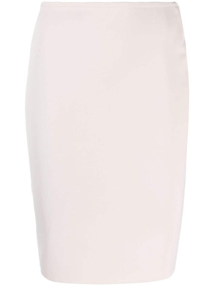 Lanvin Vintage 2011's Fitted Short Skirt - Neutrals