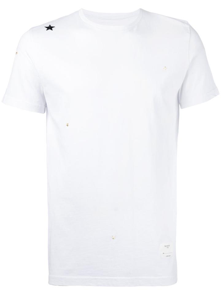 The Editor - Star Stud T-shirt - Men - Cotton - Xs, White, Cotton