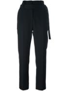 Ann Demeulemeester Waist Strap Cropped Trousers