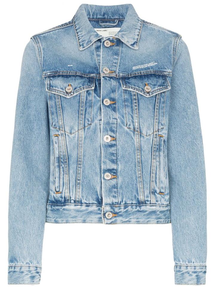 Off-white Classic Denim Jacket - Blue
