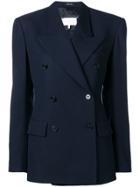 Maison Margiela Double-breasted Blazer - Blue