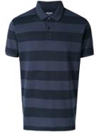Woolrich Striped Polo Shirt - Blue