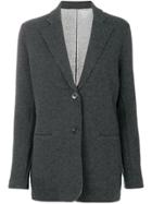 Majestic Filatures Long Sleeved Buttoned Blazer - Grey