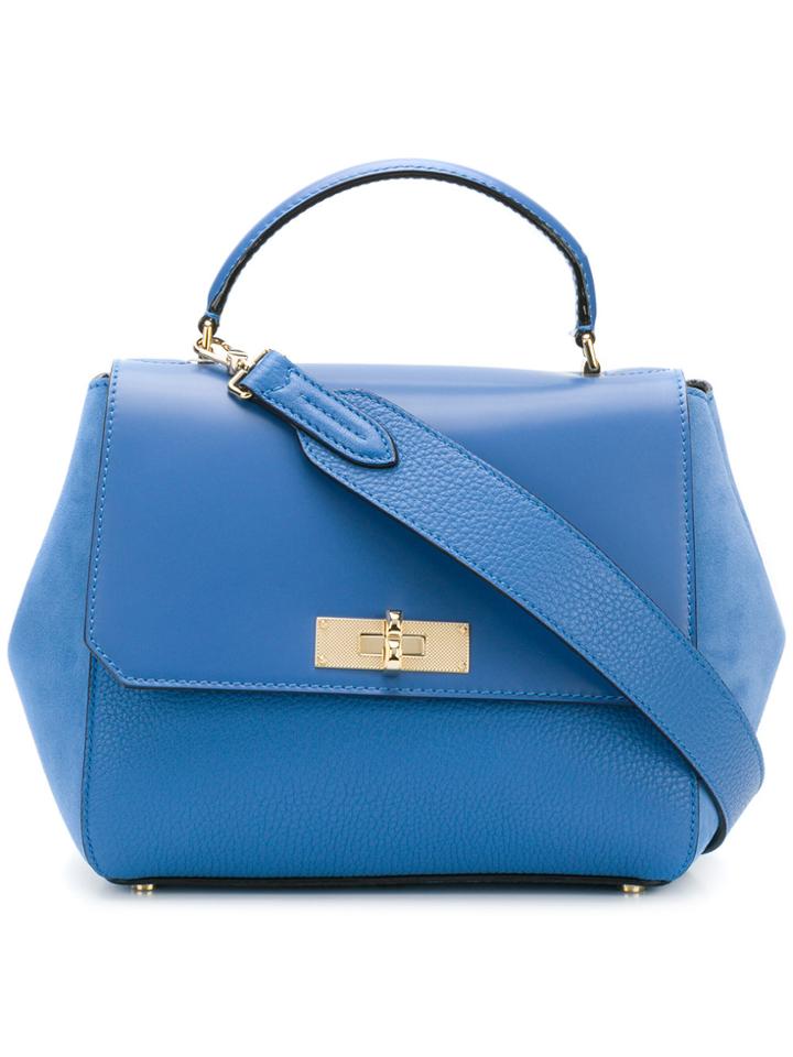 Bally B Turn Tote Bag - Blue