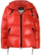 Peuterey Hooded Puffer Jacket - Red