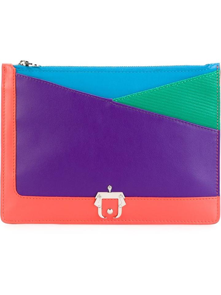 Paula Cademartori Colour Block Clutch