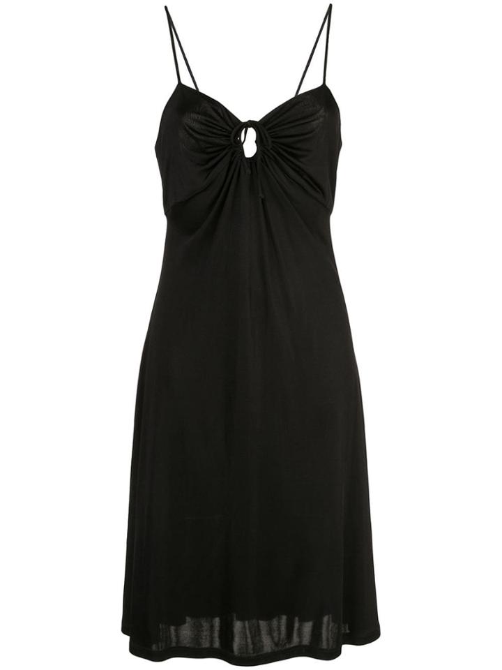 Opening Ceremony Slip Midi Dress - Black
