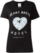 Zoe Karssen Heart Break Print T-shirt