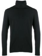 Jil Sander Regular Fit Turtleneck Sweater - Black