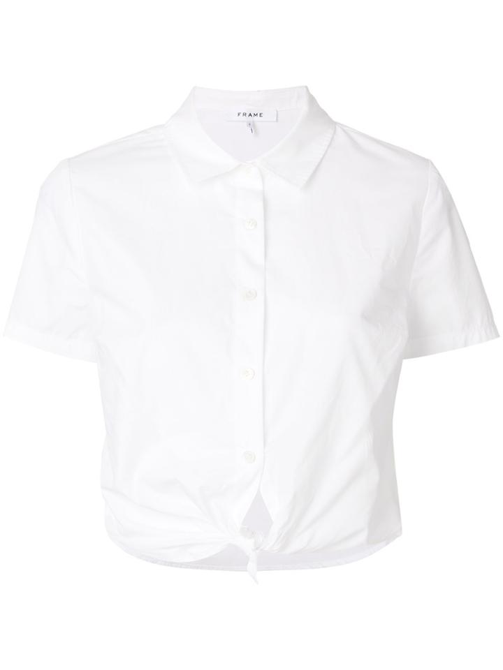 Frame Denim Buttoned Up Shirt - White