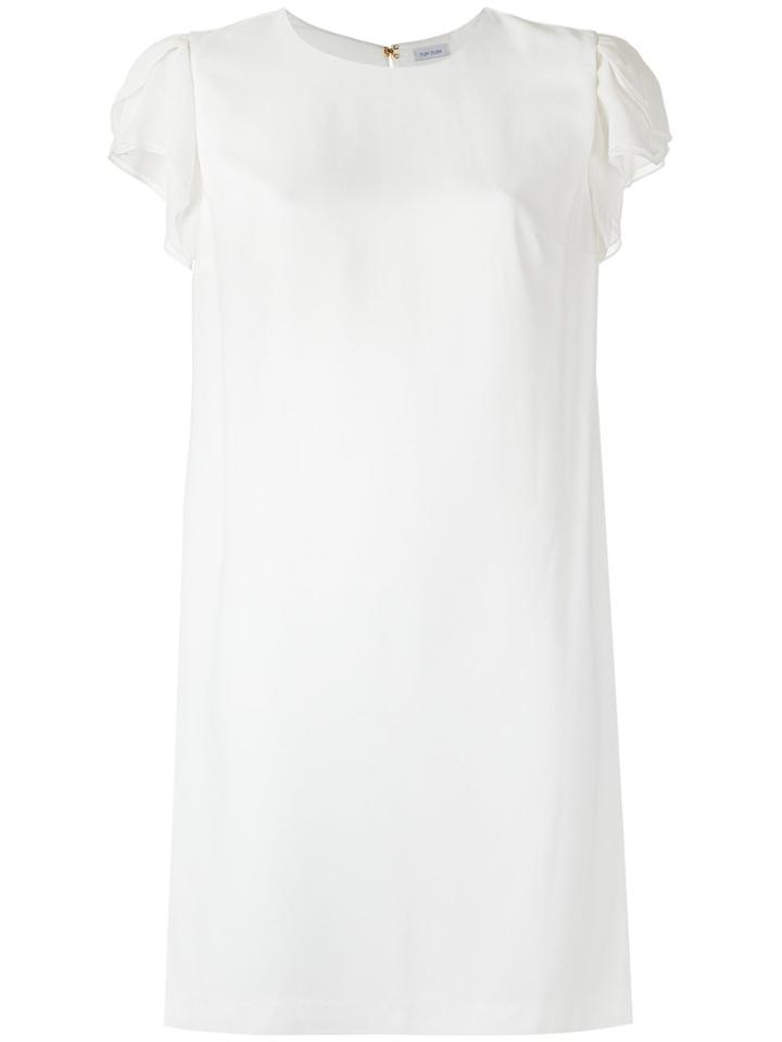 Tufi Duek Straight Short Dress - White