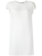 Tufi Duek Straight Short Dress - White