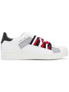 Moa Master Of Arts Woven Strap Sneakers - White