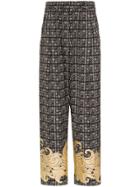 Edward Crutchley Ec Prnt Tlrd Trs Multi - Black