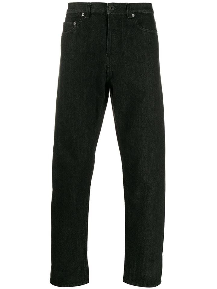 Valentino Vltn Loose-fit Jeans - Black