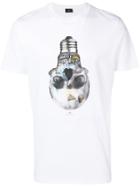 Ps By Paul Smith Skull Lightbulb Graphic T-shirt - White