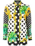 Versace Vintage Miami Palm Printed Shirt - Multicolour