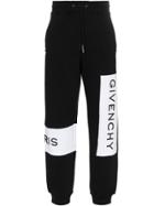 Givenchy Logo Print Sweatpants - Black