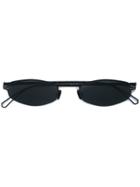 Mykita Oval Frame Sunglasses - Black