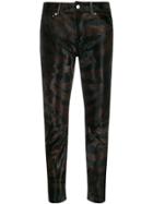 Golden Goose Zebra Cropped Trousers - Black