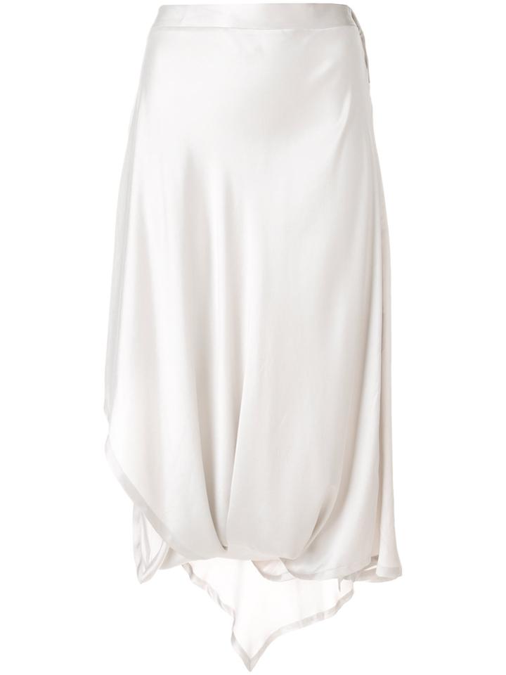 Lost & Found Ria Dunn Asymmetric Skirt - Grey