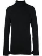 The Viridi-anne Turtleneck Jumper - Black