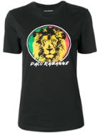 Paco Rabanne 'lion' Print T-shirt - Black