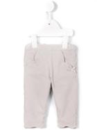 Tartine Et Chocolat - Bow Detail Trousers - Kids - Cotton/spandex/elastane - 24 Mth, Grey