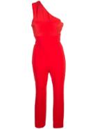 Cushnie One Shoulder Jumpsuit - Purple