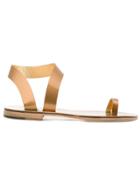 Álvaro 'angela' Sandals - Metallic