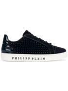 Philipp Plein Studded Low-top Sneakers - Blue