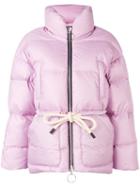 Ienki Ienki Mishko Tie-waist Puffer Jacket - Pink