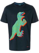 Ps By Paul Smith Dino Print T-shirt - Blue