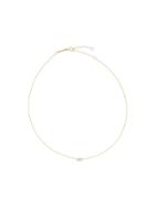 Zoë Chicco 14kt Yellow Gold Marquise Diamond Necklace