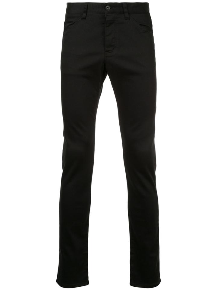 Kazuyuki Kumagai Classic Skinny Jeans - Black