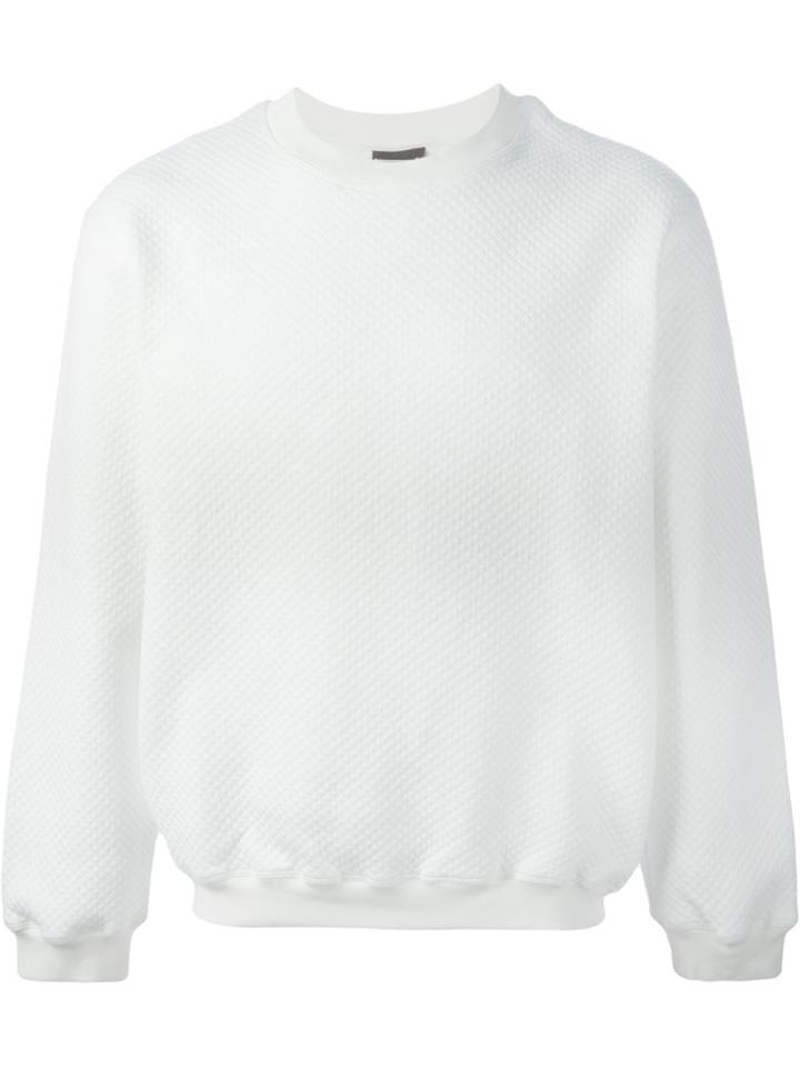 Nasir Mazhar Quilted Logo Sweater