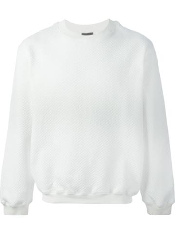 Nasir Mazhar Quilted Logo Sweater