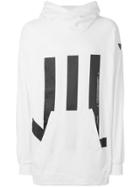 Julius Oversized Graphic-print Hoodie - White