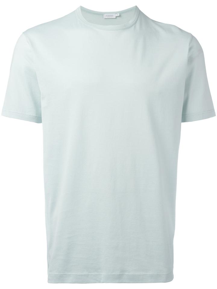 Sunspel Classic T-shirt, Men's, Size: Large, Blue, Cotton