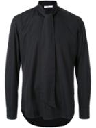 Aganovich Longsleeve Shirt, Men's, Size: 48, Black, Cotton