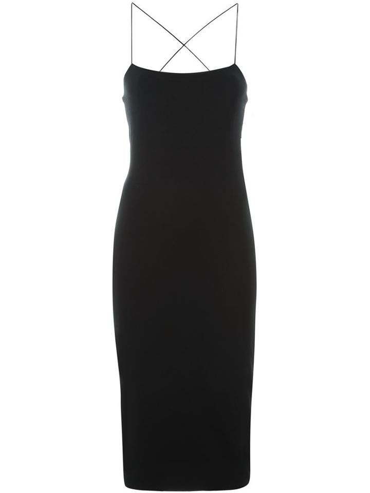 T By Alexander Wang Back Cut-out Detail Dress