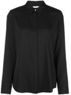 The Row Petah Concealed Button Shirt - Black