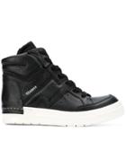 Cinzia Araia Lace-up Hi-top Sneakers - Black