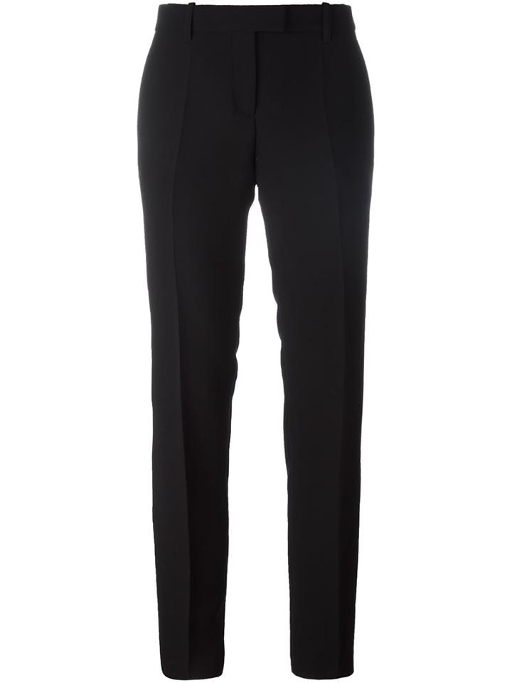 Barbara Bui 'long Tuxedo' Trousers, Women's, Size: 40, Black, Silk/polyester